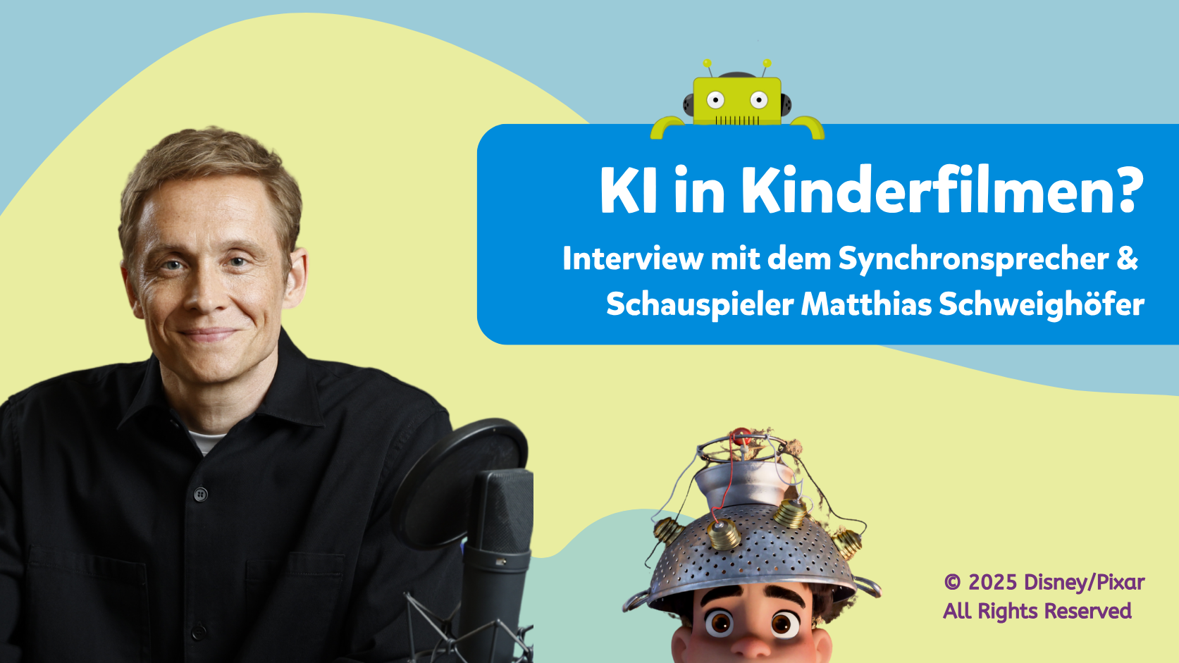 KI in Kinderfilmen | Interview mit Matthias Schweighöfer